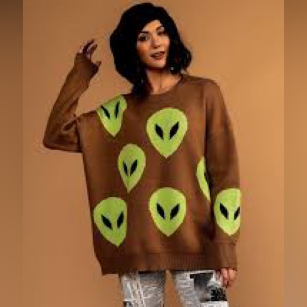Dressed in LALA Original Alien Crewneck